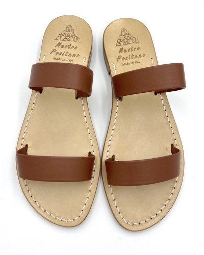 Sandalo Fascia Cuoio