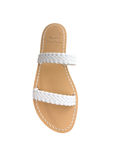 Sandalo fascia treccia